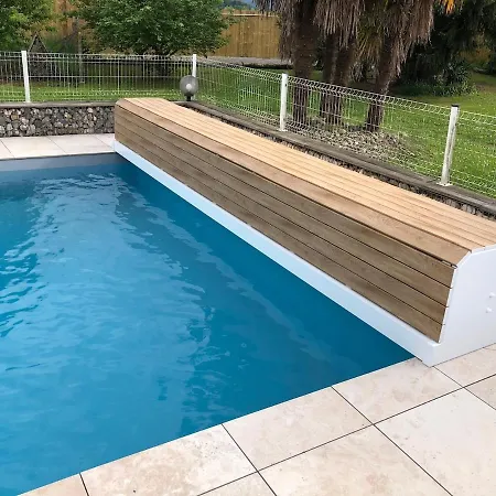 Maison Des Pics 10-12 Pers - Piscine - Vue * Benejacq